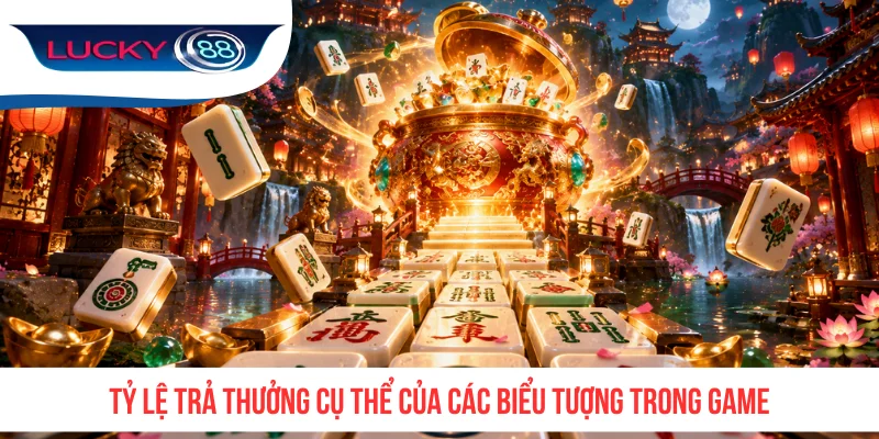 Tỷ lệ trả thưởng cụ thể của các biểu tượng trong game